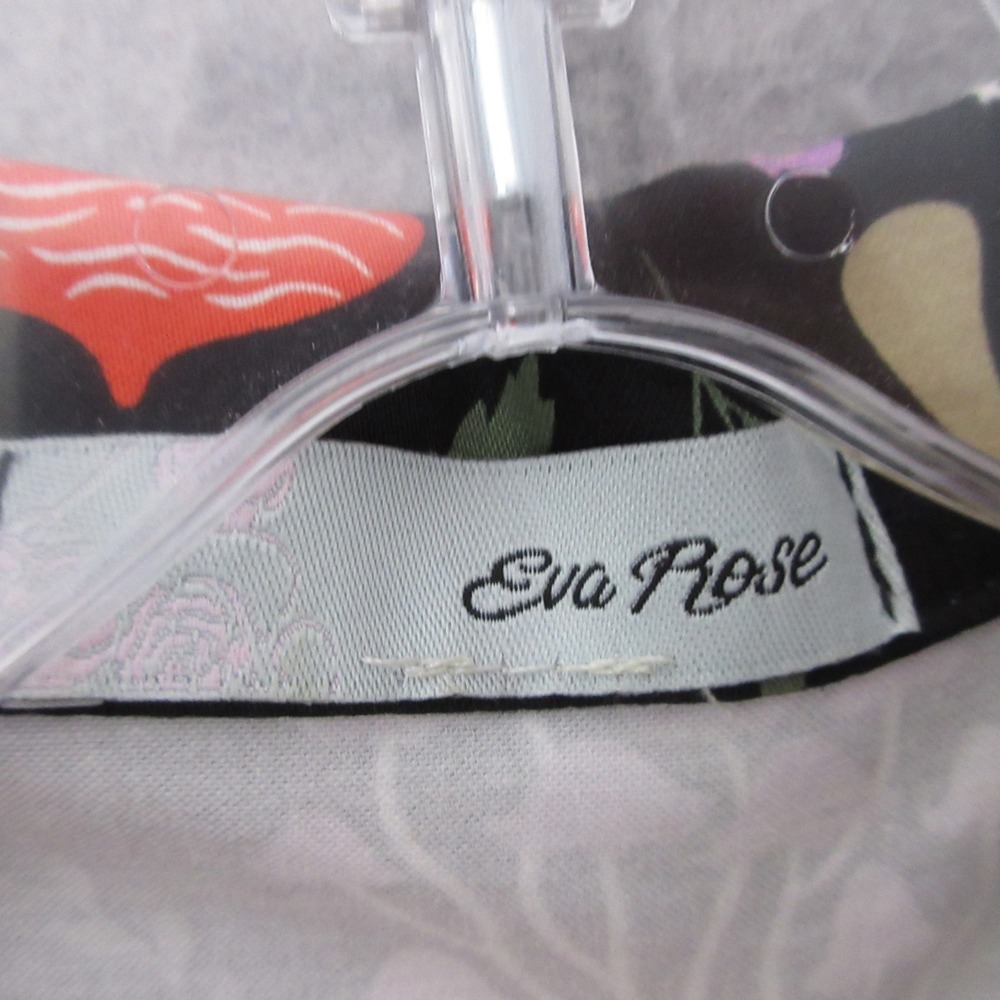 Eva Rose Dress Mushroom Fit‎ Flare Black Retro Mod Belted Novelty Forest Quirky - Picture 6 of 9